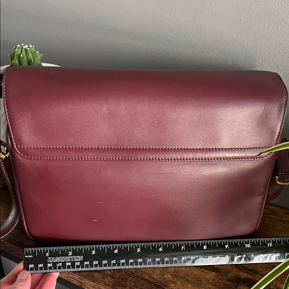 Cartier Deep Red Leather Crossbody Bag - Picture 4 of 17